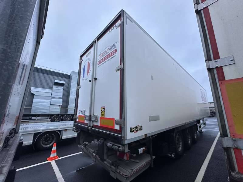 Semi-remorque 3 Essieux 38 TONNES HAYON CAISSE CHEREAU GROUPE CARRIER VECTOR 1950 MT DOUBLE PLANCHER - Refrigerated semi-trailer: picture 2 Semi-remorque 3 Essieux 38 TONNES HAYON CAISSE CHEREAU GROUPE CARRIER VECTOR 1950 MT DOUBLE PLANCHER - Refrigerated semi-trailer: picture 2