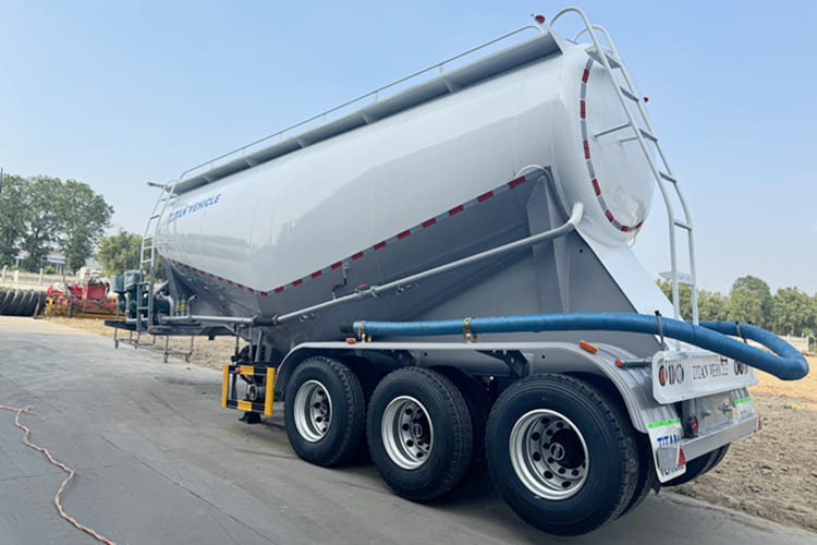 TITAH Bulk Cement Tank Trailer for Slae in Guyana - Tanker semi-trailer: picture 2 TITAH Bulk Cement Tank Trailer for Slae in Guyana - Tanker semi-trailer: picture 2