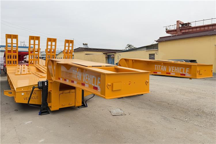 TITAN 2 Axle 50 Ton Low Bed Trailer for Sale In Nigeria Lagos - Low loader semi-trailer: picture 2 TITAN 2 Axle 50 Ton Low Bed Trailer for Sale In Nigeria Lagos - Low loader semi-trailer: picture 2