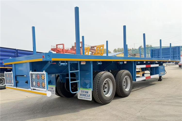 TITAN 2 Axle Wood Log Trailer Flatbed Trailer for Sale In Zimbabwe - Timber semi-trailer: picture 1 TITAN 2 Axle Wood Log Trailer Flatbed Trailer for Sale In Zimbabwe - Timber semi-trailer: picture 1