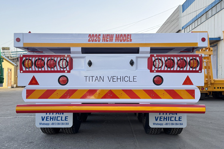 TITAN 2026 New Flatbed Trailers for Sale in Ghana - Dropside/ Flatbed semi-trailer: picture 5 TITAN 2026 New Flatbed Trailers for Sale in Ghana - Dropside/ Flatbed semi-trailer: picture 5