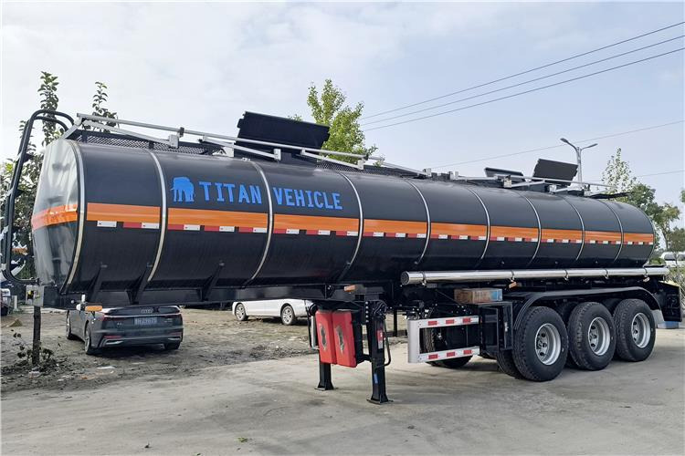 TITAN 3 Axle Asphalt Tank Semi Trailer for Sale In Nigeria - Tanker semi-trailer: picture 1 TITAN 3 Axle Asphalt Tank Semi Trailer for Sale In Nigeria - Tanker semi-trailer: picture 1