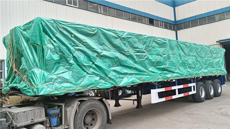 TITAN 3 Axle Flatbed Trailer will be ship to Zambia - Dropside/ Flatbed semi-trailer: picture 3 TITAN 3 Axle Flatbed Trailer will be ship to Zambia - Dropside/ Flatbed semi-trailer: picture 3