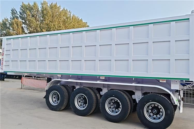 TITAN 4 Axle 80 Ton Dump Semi Trailer for Sale In Cameroon - Tipper semi-trailer: picture 2 TITAN 4 Axle 80 Ton Dump Semi Trailer for Sale In Cameroon - Tipper semi-trailer: picture 2