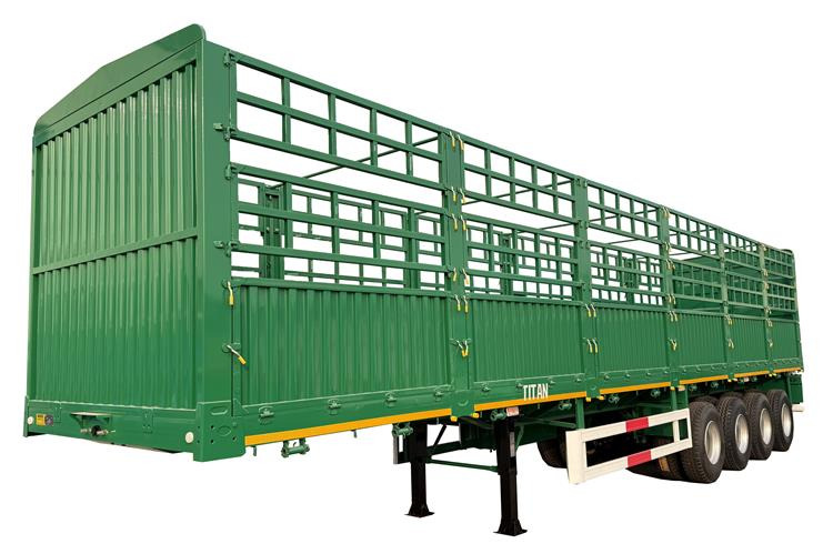 TITAN 4 Axle 80 Ton Livestock Semi Trailer for Sale In Sudan - Livestock semi-trailer: picture 4 TITAN 4 Axle 80 Ton Livestock Semi Trailer for Sale In Sudan - Livestock semi-trailer: picture 4