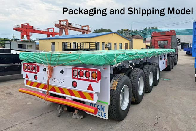 TITAN 4 Axle Flatbed Trailer for Sale Near Me in Libya - Dropside/ Flatbed semi-trailer: picture 3 TITAN 4 Axle Flatbed Trailer for Sale Near Me in Libya - Dropside/ Flatbed semi-trailer: picture 3