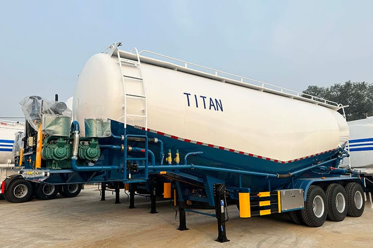 TITAN Bulk Cement Tanker Truck for Sale in Congo - Tanker semi-trailer: picture 1 TITAN Bulk Cement Tanker Truck for Sale in Congo - Tanker semi-trailer: picture 1