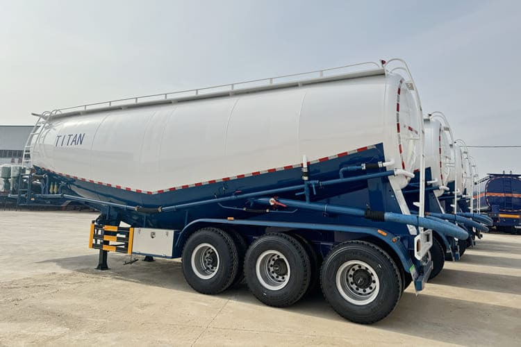 TITAN Bulk Cement Tanker Truck for Sale in Congo - Tanker semi-trailer: picture 3 TITAN Bulk Cement Tanker Truck for Sale in Congo - Tanker semi-trailer: picture 3