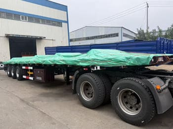 TITAN Semi Truck Flatbed Traile for Sale in Saudi Arabia - Dropside/ Flatbed semi-trailer: picture 4 TITAN Semi Truck Flatbed Traile for Sale in Saudi Arabia - Dropside/ Flatbed semi-trailer: picture 4