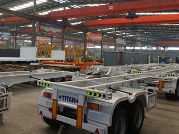 TITAN Shipping Container Trailer for Sale in Ghana - Container transporter/ Swap body semi-trailer: picture 3 TITAN Shipping Container Trailer for Sale in Ghana - Container transporter/ Swap body semi-trailer: picture 3