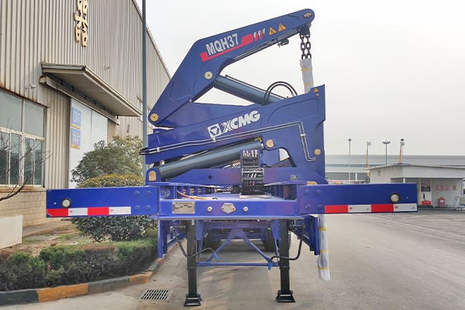 XCMG 40 Ft Container Side Loader Trailer for Sale in Papua New Guinea - Container transporter/ Swap body semi-trailer: picture 4 XCMG 40 Ft Container Side Loader Trailer for Sale in Papua New Guinea - Container transporter/ Swap body semi-trailer: picture 4