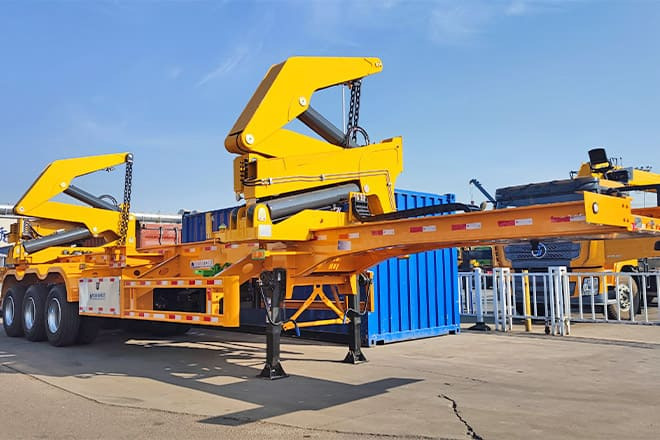 XCMG 40 Ton Sidelifter Container Trailer for Sale in Guyana - Container transporter/ Swap body semi-trailer: picture 1 XCMG 40 Ton Sidelifter Container Trailer for Sale in Guyana - Container transporter/ Swap body semi-trailer: picture 1