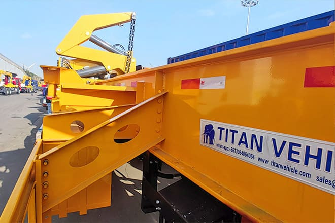 XCMG 40 Ton Sidelifter Container Trailer for Sale in Guyana - Container transporter/ Swap body semi-trailer: picture 2 XCMG 40 Ton Sidelifter Container Trailer for Sale in Guyana - Container transporter/ Swap body semi-trailer: picture 2