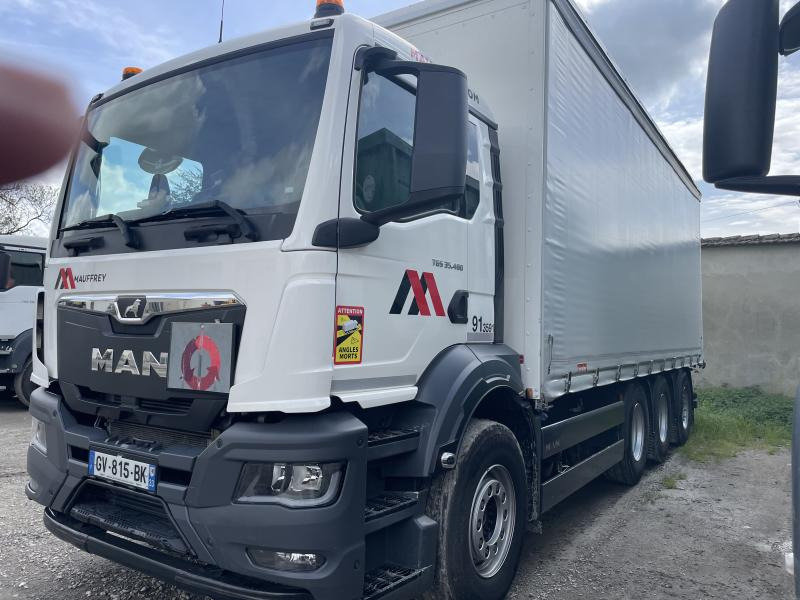 MAN TGS 35.480 - Curtain side truck: picture 1 MAN TGS 35.480 - Curtain side truck: picture 1