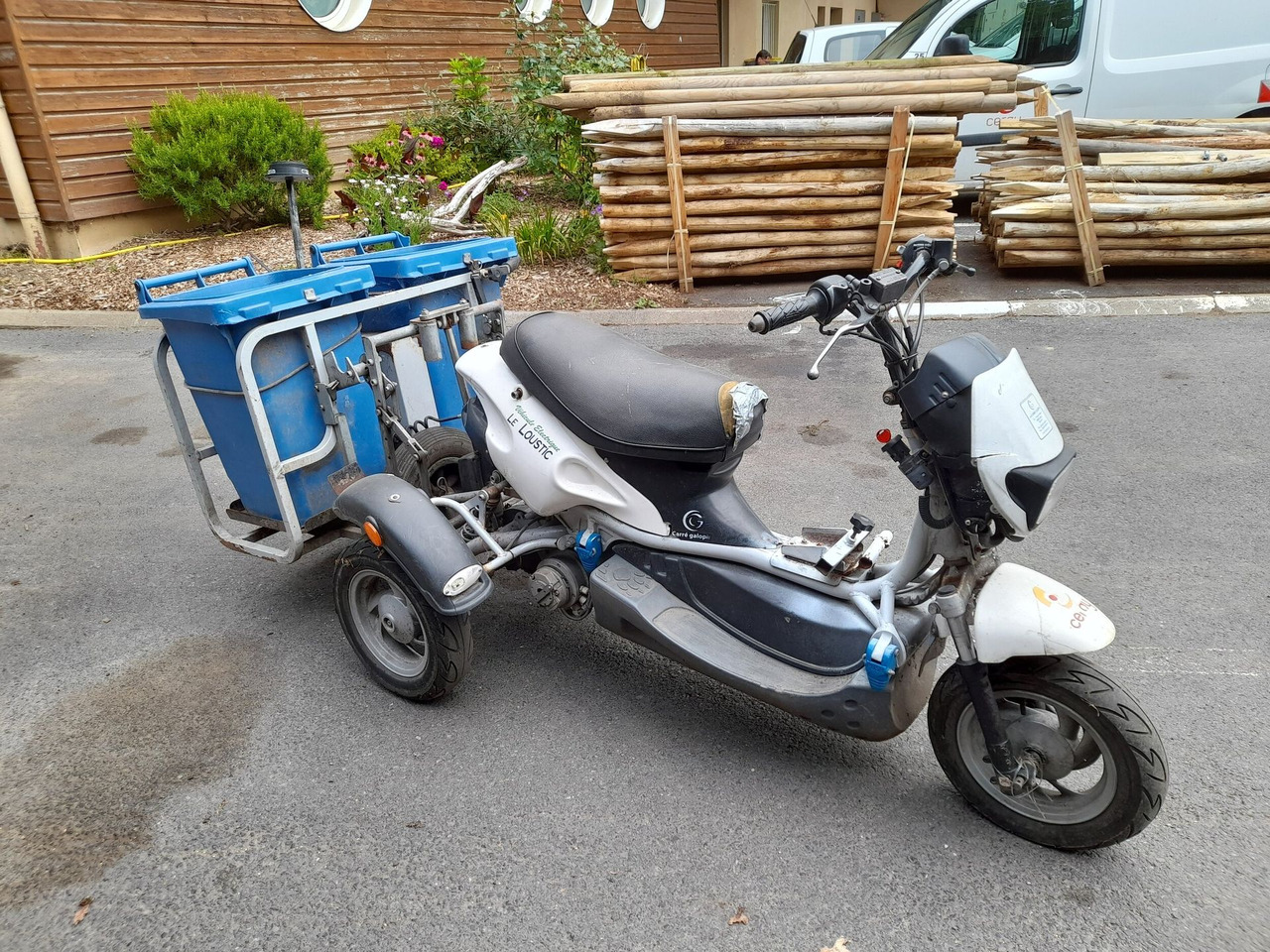TRICYCLE ÉLECTRIQUE DE COLLECTE - Motorcycle: picture 4 TRICYCLE ÉLECTRIQUE DE COLLECTE - Motorcycle: picture 4