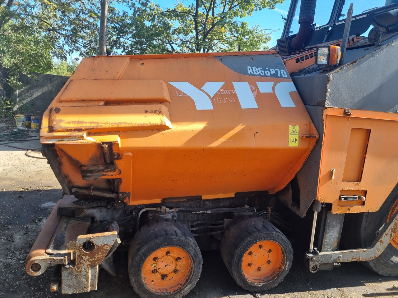 VOLVO TITAN 6870 - Asphalt paver: picture 3 VOLVO TITAN 6870 - Asphalt paver: picture 3