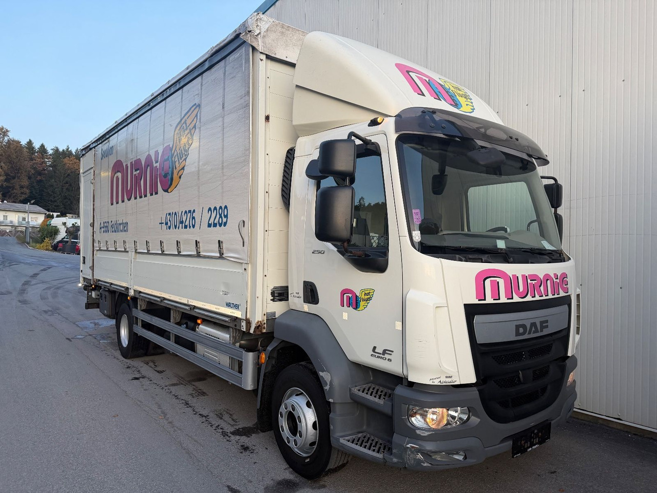 DAF LF 250 16T/LBW €6 - Curtain side truck: picture 2 DAF LF 250 16T/LBW €6 - Curtain side truck: picture 2