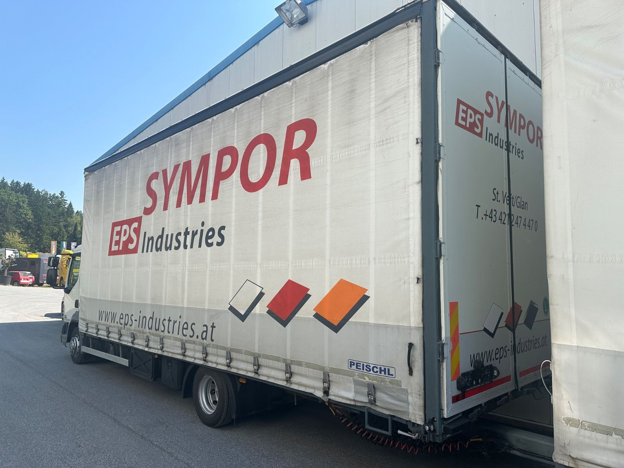 DAF LF 250 Schalter 120m° TÜV - Curtain side truck: picture 4 DAF LF 250 Schalter 120m° TÜV - Curtain side truck: picture 4