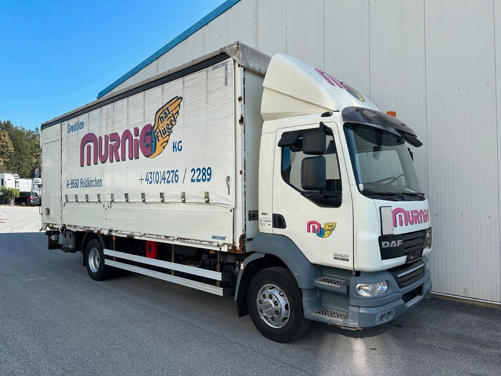 DAF LF 55-220 EEV Edscha LBW - Curtain side truck: picture 1 DAF LF 55-220 EEV Edscha LBW - Curtain side truck: picture 1