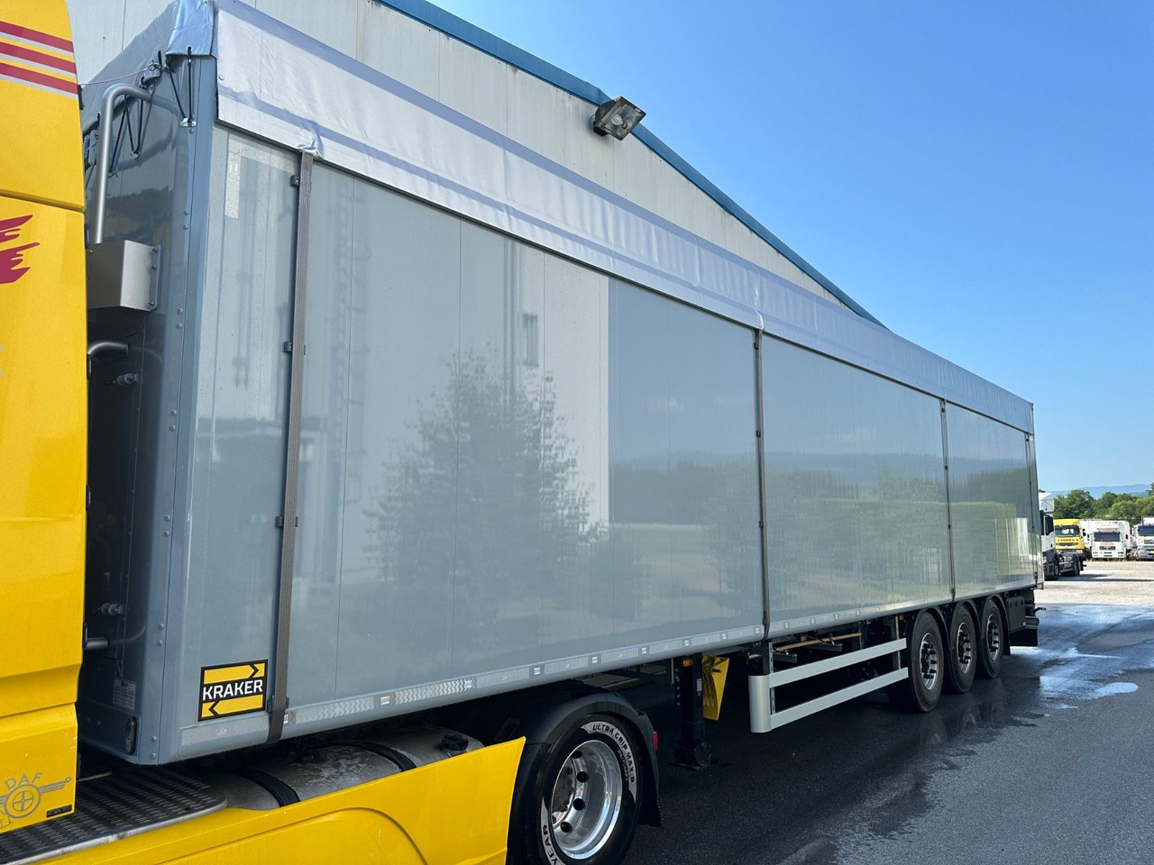 Kraker CF-200ZL Lift 92m³ - Walking floor semi-trailer: picture 1 Kraker CF-200ZL Lift 92m³ - Walking floor semi-trailer: picture 1