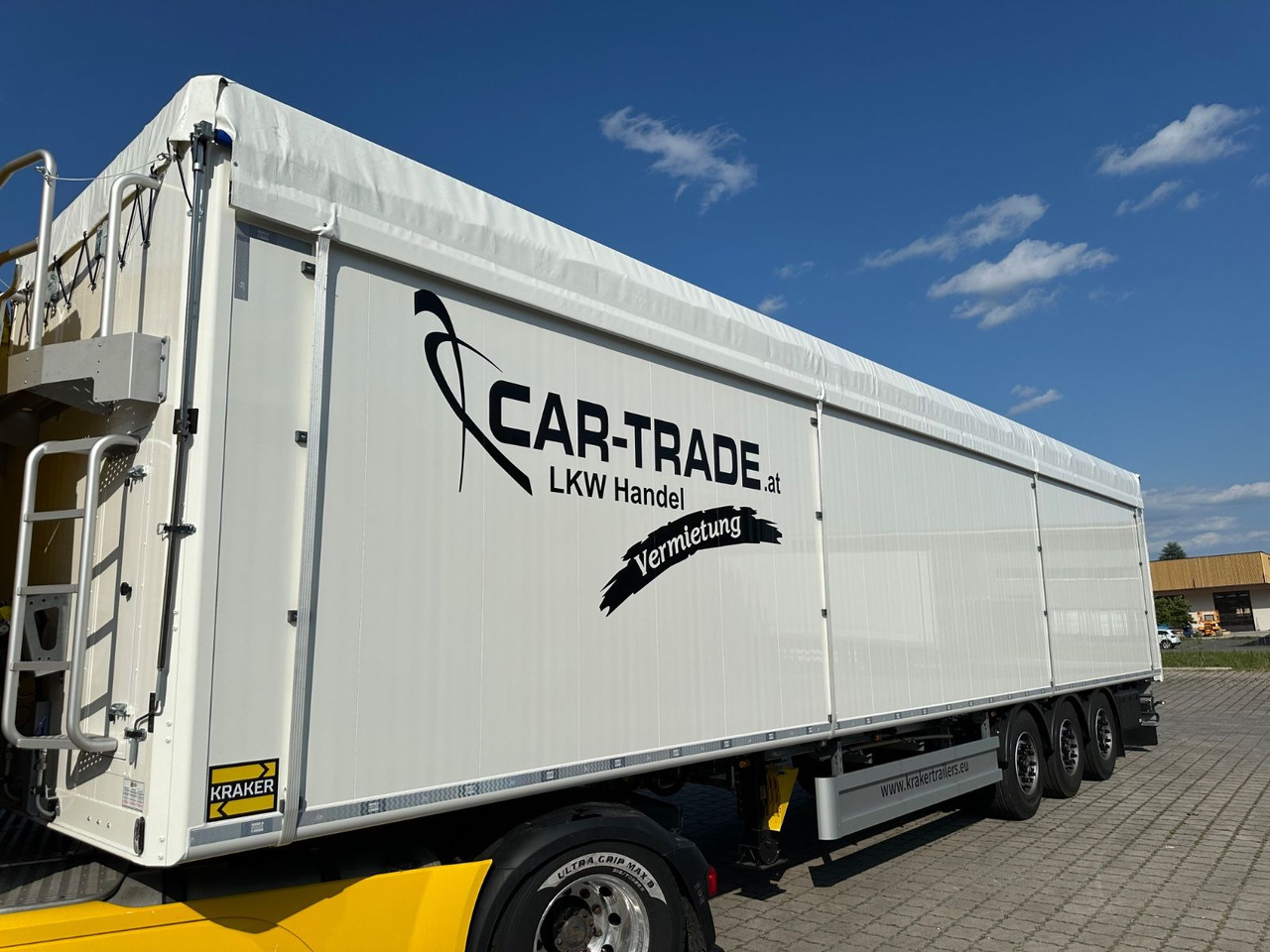Kraker CF-200ZL Lift 92m³ Müllplane - Walking floor semi-trailer: picture 1 Kraker CF-200ZL Lift 92m³ Müllplane - Walking floor semi-trailer: picture 1