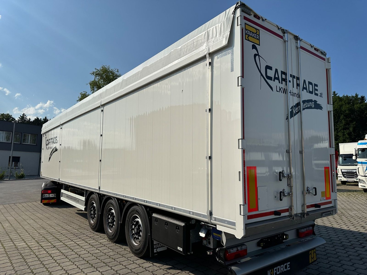 Kraker CF-200ZL Lift 92m³ Müllplane - Walking floor semi-trailer: picture 3 Kraker CF-200ZL Lift 92m³ Müllplane - Walking floor semi-trailer: picture 3