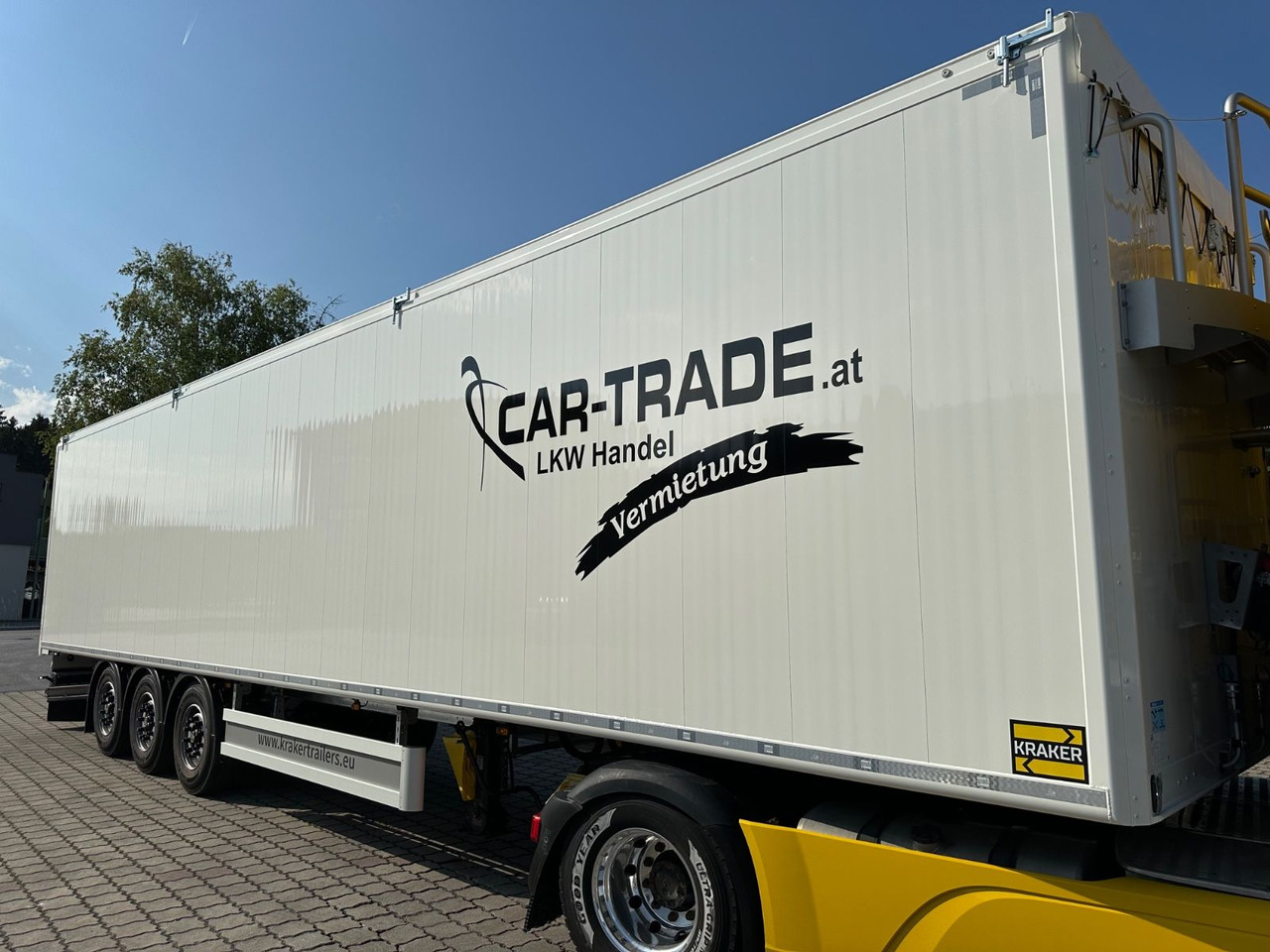 Kraker CF-200ZL Lift 92m³ Müllplane - Walking floor semi-trailer: picture 2 Kraker CF-200ZL Lift 92m³ Müllplane - Walking floor semi-trailer: picture 2