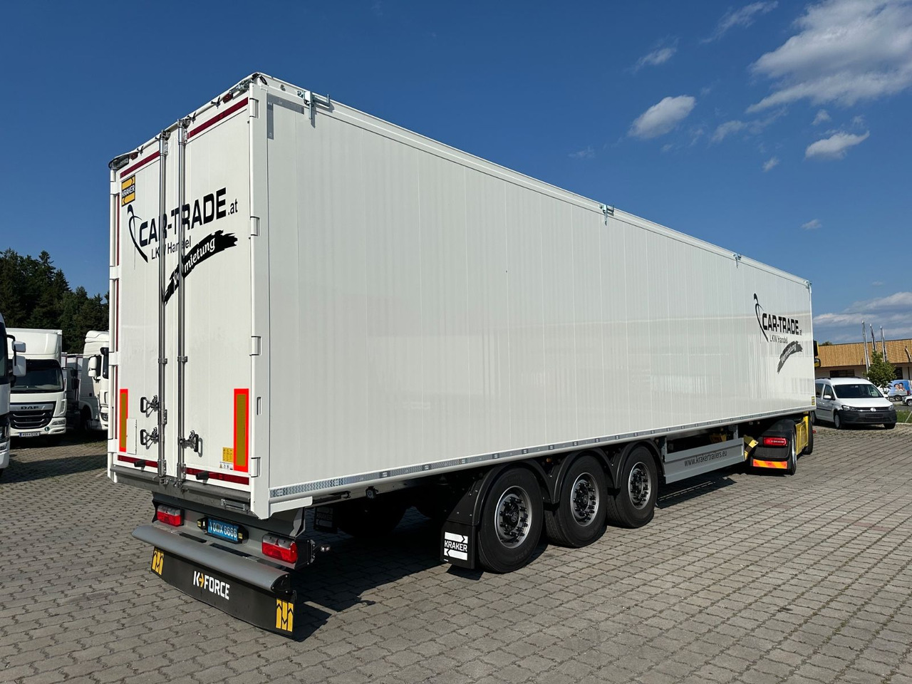 Kraker CF-200ZL Lift 92m³ Müllplane - Walking floor semi-trailer: picture 4 Kraker CF-200ZL Lift 92m³ Müllplane - Walking floor semi-trailer: picture 4