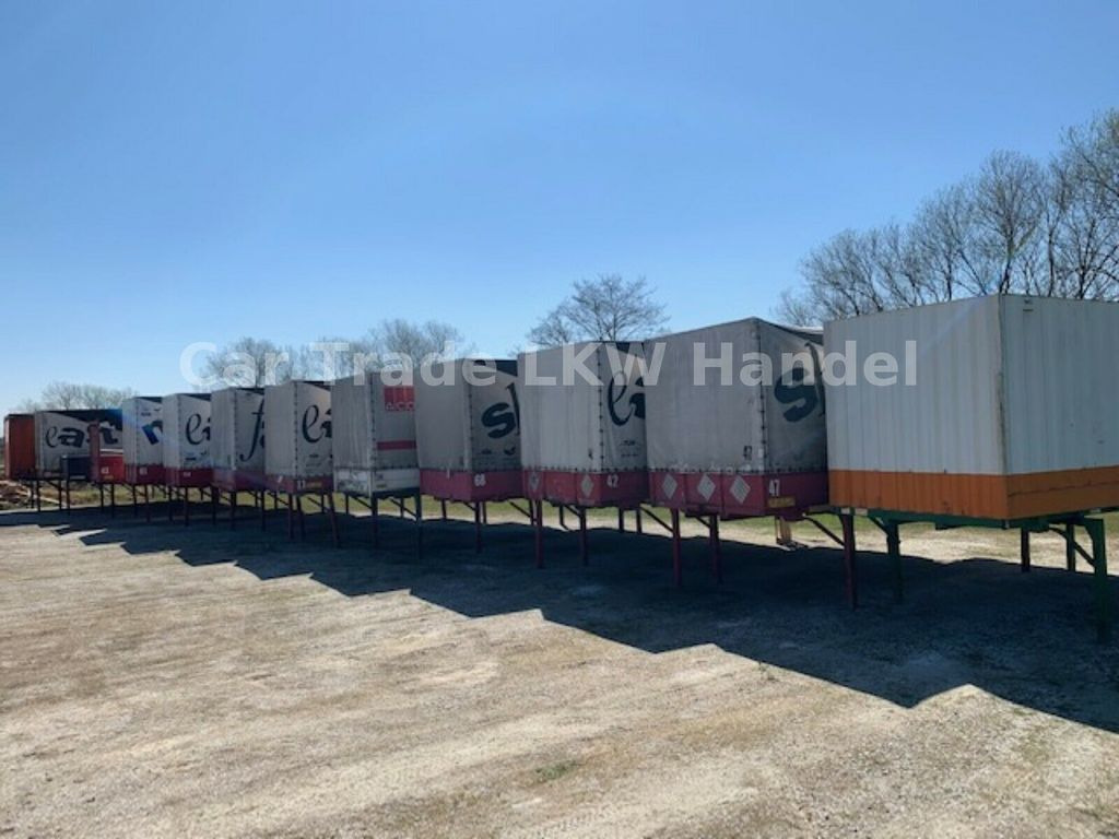 Mercedes-Benz WAP 7,45m Bordwand und Schiebenplane 10Stk. - Container transporter/ Swap body truck: picture 1 Mercedes-Benz WAP 7,45m Bordwand und Schiebenplane 10Stk. - Container transporter/ Swap body truck: picture 1