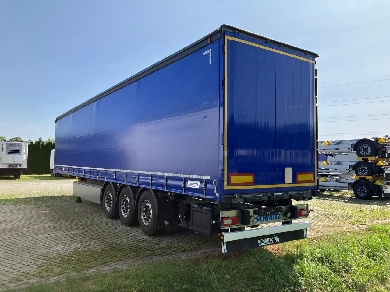 Schmitz Cargobull SCS 24 Lift/Pal-Kasten/ DEMO wie neu - Curtainsider semi-trailer: picture 4 Schmitz Cargobull SCS 24 Lift/Pal-Kasten/ DEMO wie neu - Curtainsider semi-trailer: picture 4