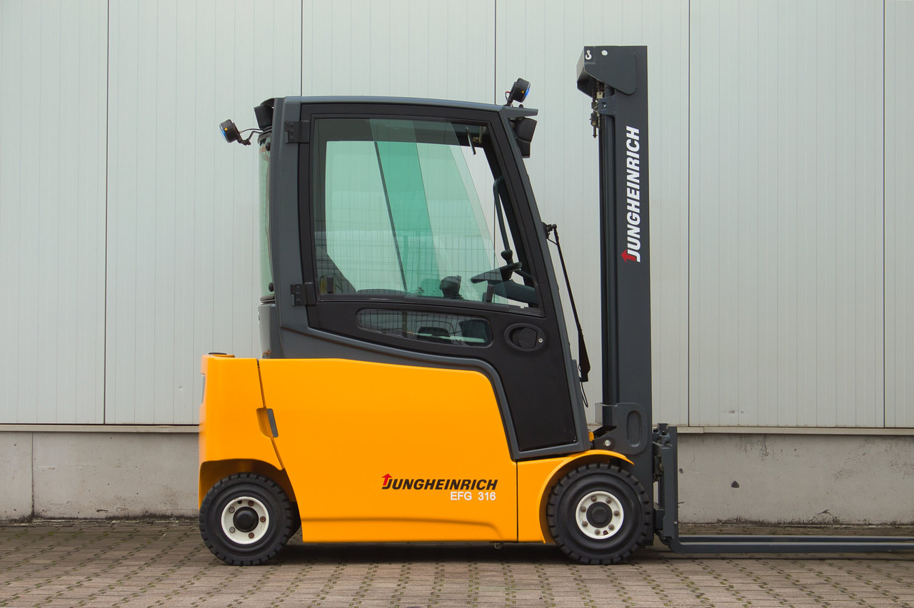 JUNGHEINRICH EFG316 Kabine Heizung Elektro 4-Rad - Electric forklift: picture 5 JUNGHEINRICH EFG316 Kabine Heizung Elektro 4-Rad - Electric forklift: picture 5