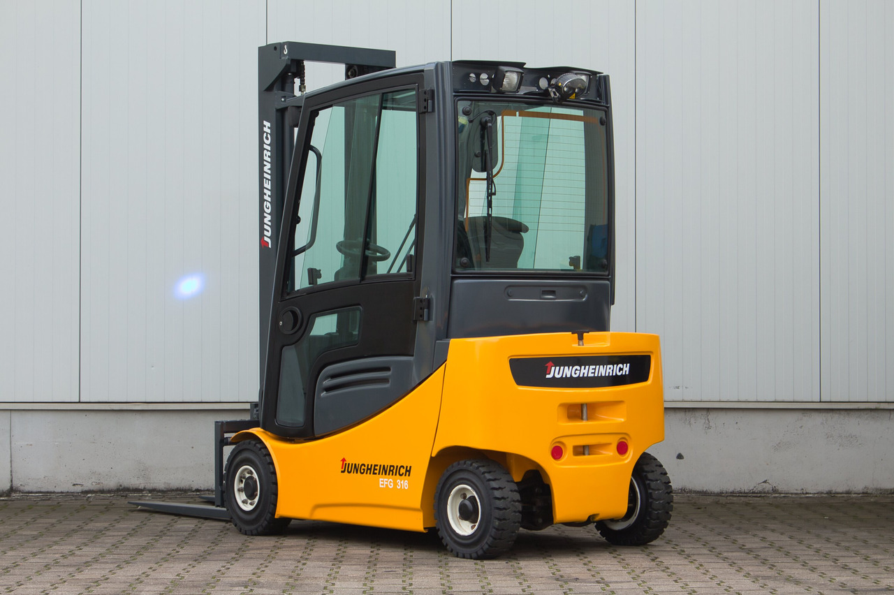 JUNGHEINRICH EFG316 Kabine Heizung Elektro 4-Rad - Electric forklift: picture 4 JUNGHEINRICH EFG316 Kabine Heizung Elektro 4-Rad - Electric forklift: picture 4