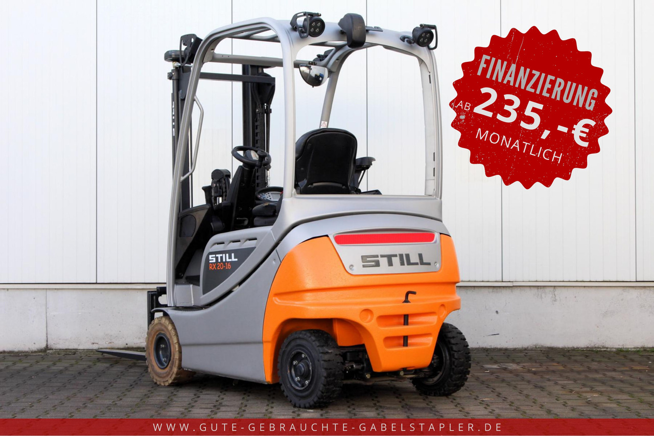 STILL RX20-16P - 2017 - 1600kg - Electric forklift: picture 1 STILL RX20-16P - 2017 - 1600kg - Electric forklift: picture 1