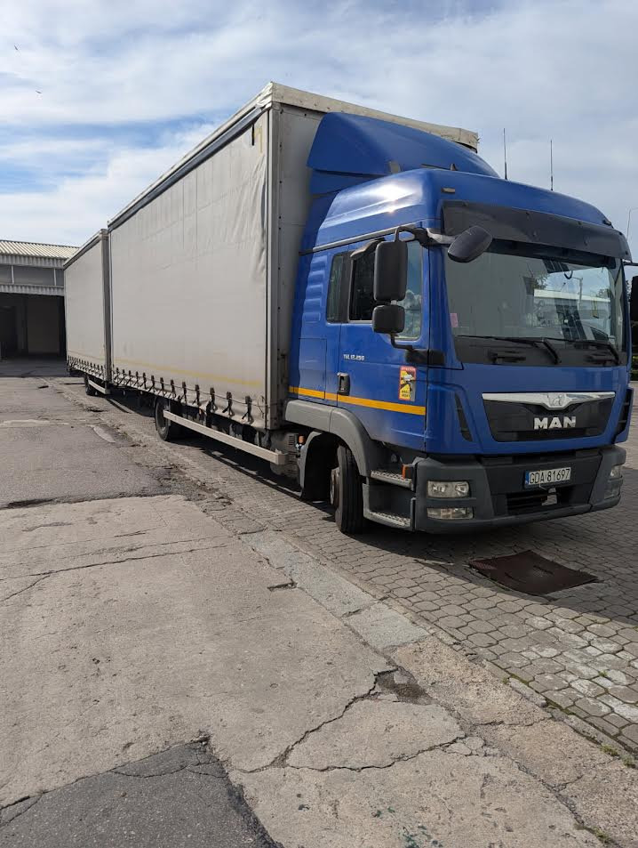 MAN TGL - Curtain side truck: picture 1 MAN TGL - Curtain side truck: picture 1