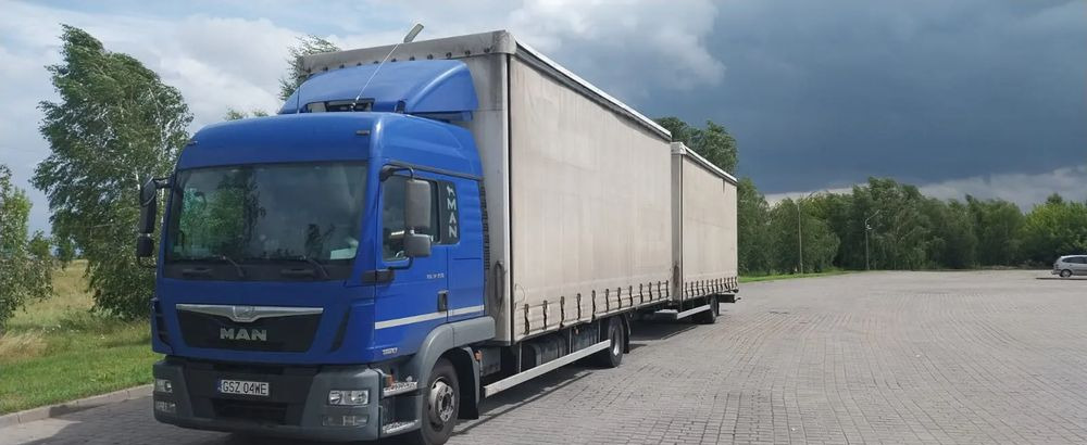 MAN TRUCK TGL - Curtain side truck: picture 1 MAN TRUCK TGL - Curtain side truck: picture 1