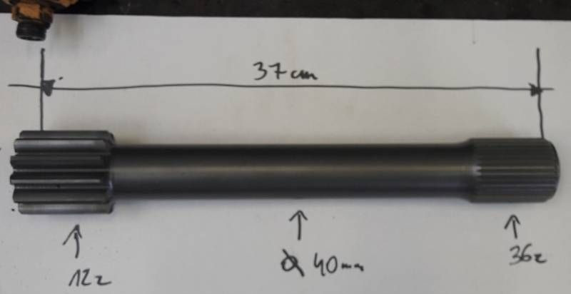 MOST ZF WY 224.0 M0ST POŁOS KRÓTKA Z 12/36 - Transmission: picture 1 MOST ZF WY 224.0 M0ST POŁOS KRÓTKA Z 12/36 - Transmission: picture 1