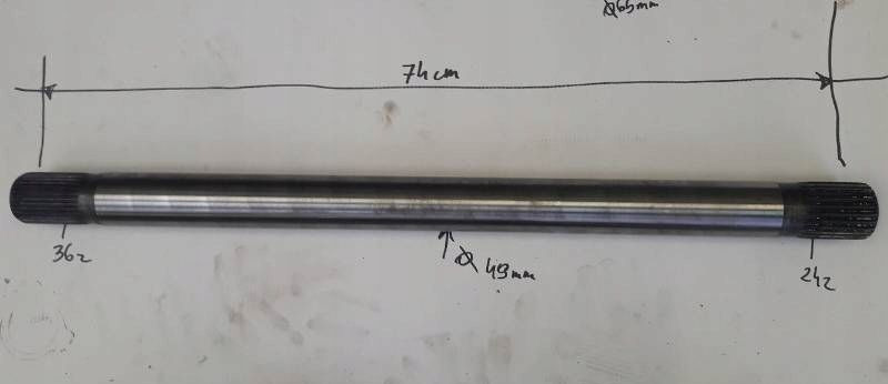 MOST ZF WY 224.0 M0ST POŁOS Z 36/36 - Transmission: picture 2 MOST ZF WY 224.0 M0ST POŁOS Z 36/36 - Transmission: picture 2