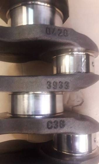 Wał Korbowy Volvo D6E LAE3 04283933 c38 6 cylindr - Crankshaft for Construction machinery: picture 4 Wał Korbowy Volvo D6E LAE3 04283933 c38 6 cylindr - Crankshaft for Construction machinery: picture 4