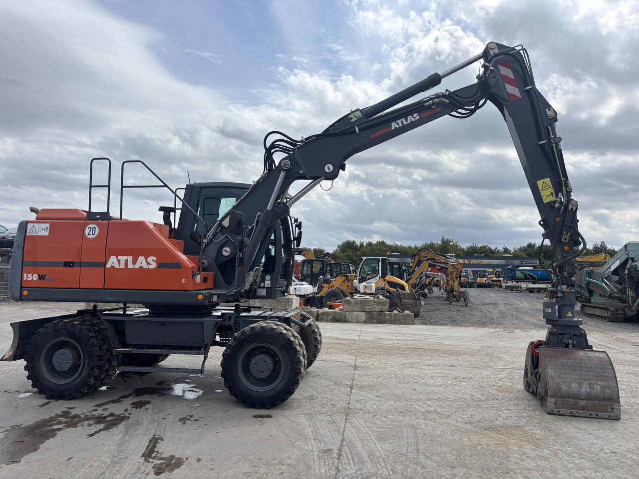 ATLAS 150 W - Wheel excavator: picture 3 ATLAS 150 W - Wheel excavator: picture 3