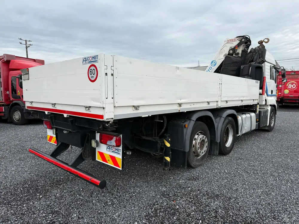 MAN TGA 26.400 *FASSI 31 TM*6EXTENSIONS*WINCH*REMOTE*BDF BOX - Dropside/ Flatbed truck, Crane truck: picture 5 MAN TGA 26.400 *FASSI 31 TM*6EXTENSIONS*WINCH*REMOTE*BDF BOX - Dropside/ Flatbed truck, Crane truck: picture 5