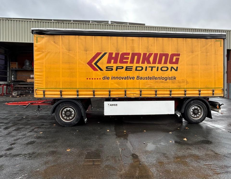 Anhänger + Krone + 2 Achsen + Scheibenbremse + EZ 2016 + TÜV - Curtainsider trailer: picture 4 Anhänger + Krone + 2 Achsen + Scheibenbremse + EZ 2016 + TÜV - Curtainsider trailer: picture 4