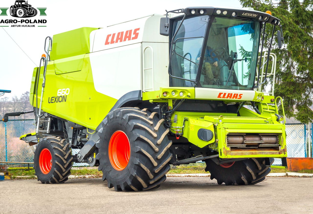 CLAAS LEXION 660 - 2013 ROK - NOWSZY MODEL - 2468 H - VARIO 750 - Combine harvester: picture 2 CLAAS LEXION 660 - 2013 ROK - NOWSZY MODEL - 2468 H - VARIO 750 - Combine harvester: picture 2