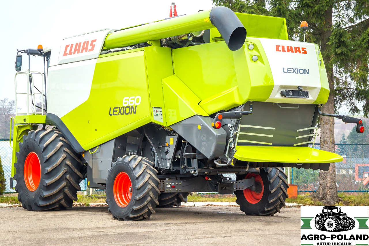 CLAAS LEXION 660 - 2013 ROK - NOWSZY MODEL - 2468 H - VARIO 750 - Combine harvester: picture 4 CLAAS LEXION 660 - 2013 ROK - NOWSZY MODEL - 2468 H - VARIO 750 - Combine harvester: picture 4
