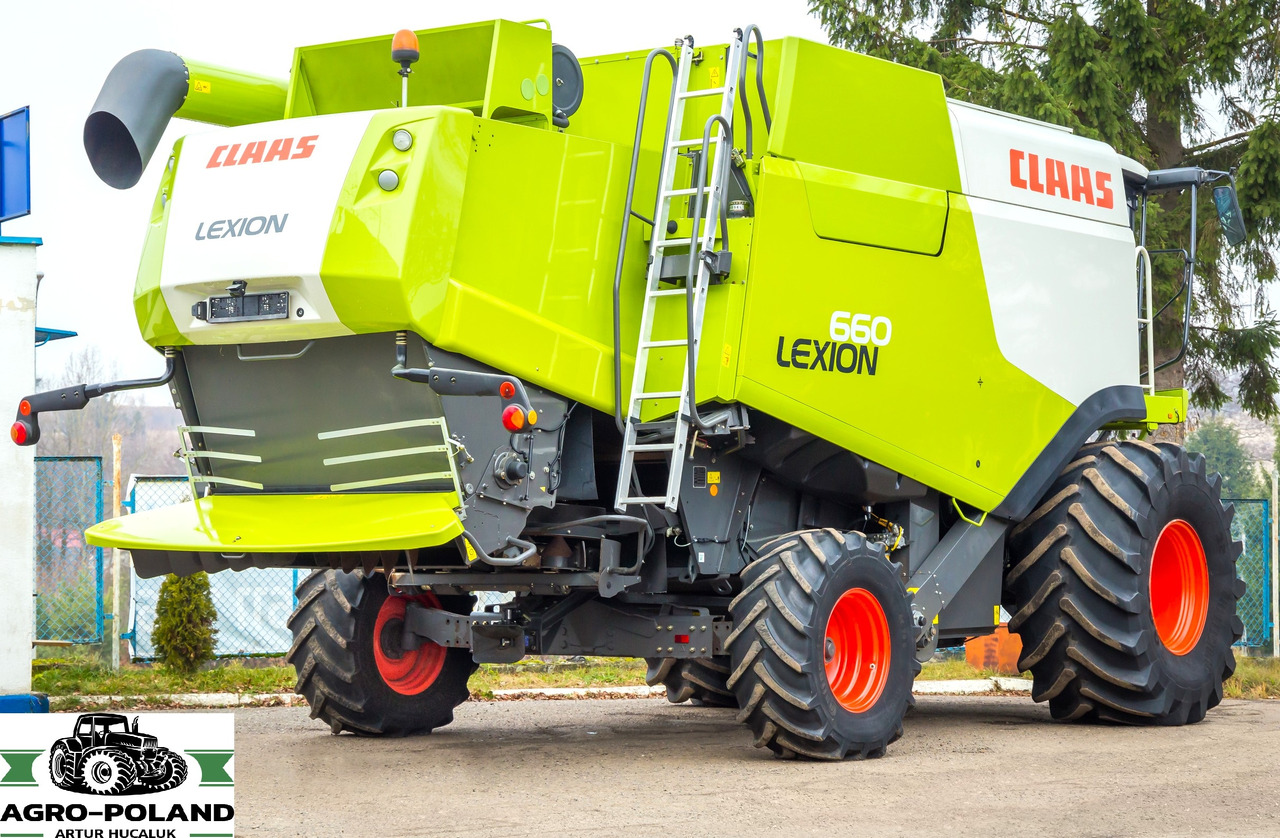 CLAAS LEXION 660 - 2013 ROK - NOWSZY MODEL - 2468 H - VARIO 750 - Combine harvester: picture 3 CLAAS LEXION 660 - 2013 ROK - NOWSZY MODEL - 2468 H - VARIO 750 - Combine harvester: picture 3