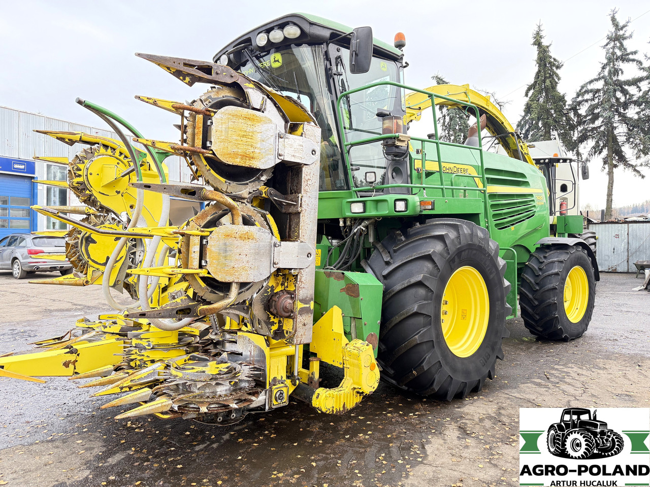 JOHN DEERE 7480 - ProDrive - 4x4 - 2014 rok - Kemper 360 plus - Pickup 630c - 40 km/h - Forage harvester: picture 2 JOHN DEERE 7480 - ProDrive - 4x4 - 2014 rok - Kemper 360 plus - Pickup 630c - 40 km/h - Forage harvester: picture 2