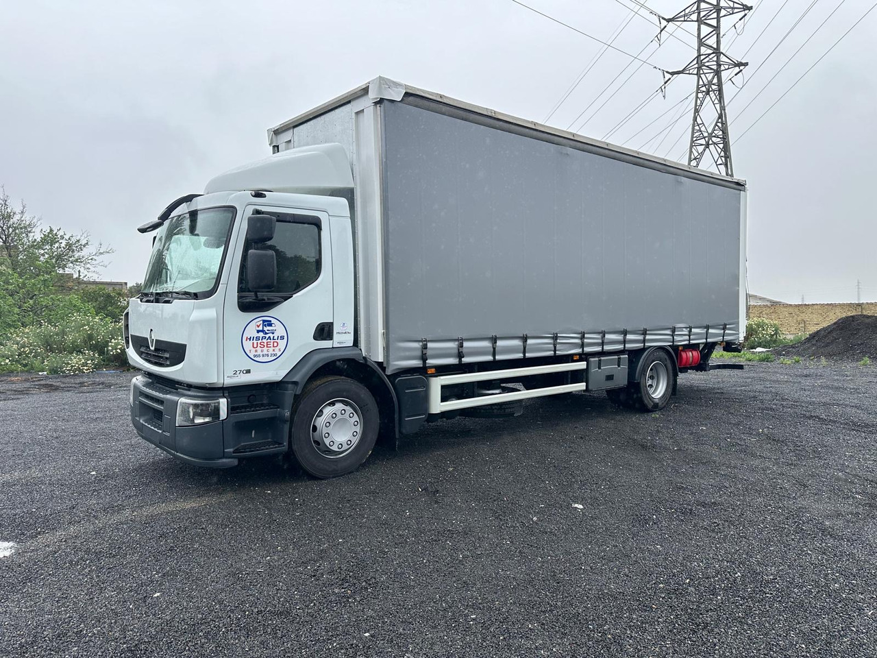 RENAULT PREMIUM 380 - Curtain side truck: picture 1 RENAULT PREMIUM 380 - Curtain side truck: picture 1