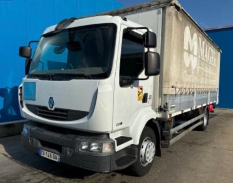 RENAULT midlum 14.220 - Curtain side truck: picture 2 RENAULT midlum 14.220 - Curtain side truck: picture 2