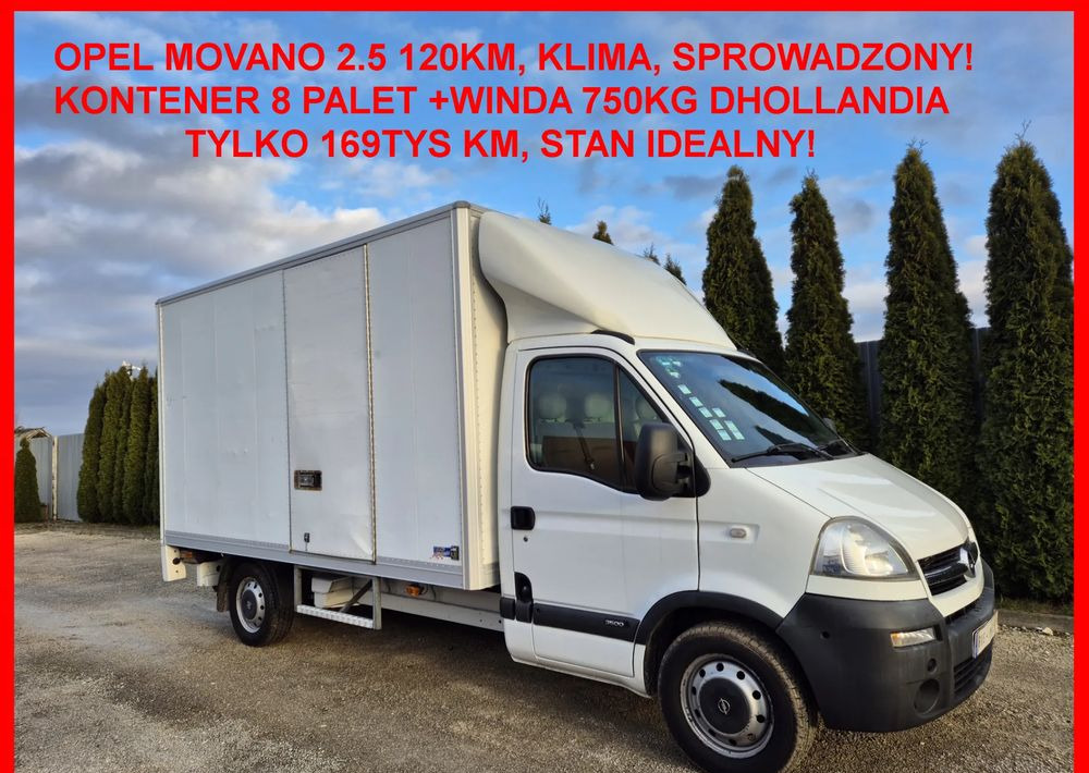 Opel Movano 2.5 120KM/ 1Właściciel/ - Closed box van: picture 1 Opel Movano 2.5 120KM/ 1Właściciel/ - Closed box van: picture 1