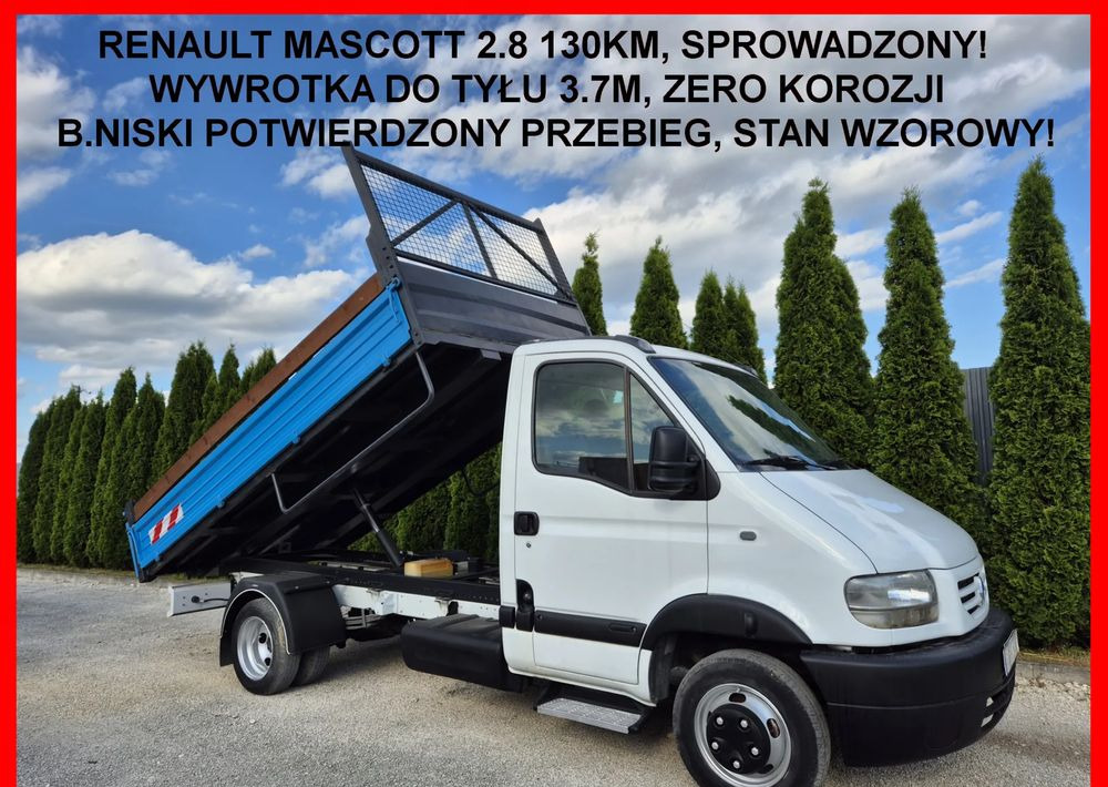 Renault Mascott Silnik Iveco 2.8 130KM - Tipper van: picture 1 Renault Mascott Silnik Iveco 2.8 130KM - Tipper van: picture 1