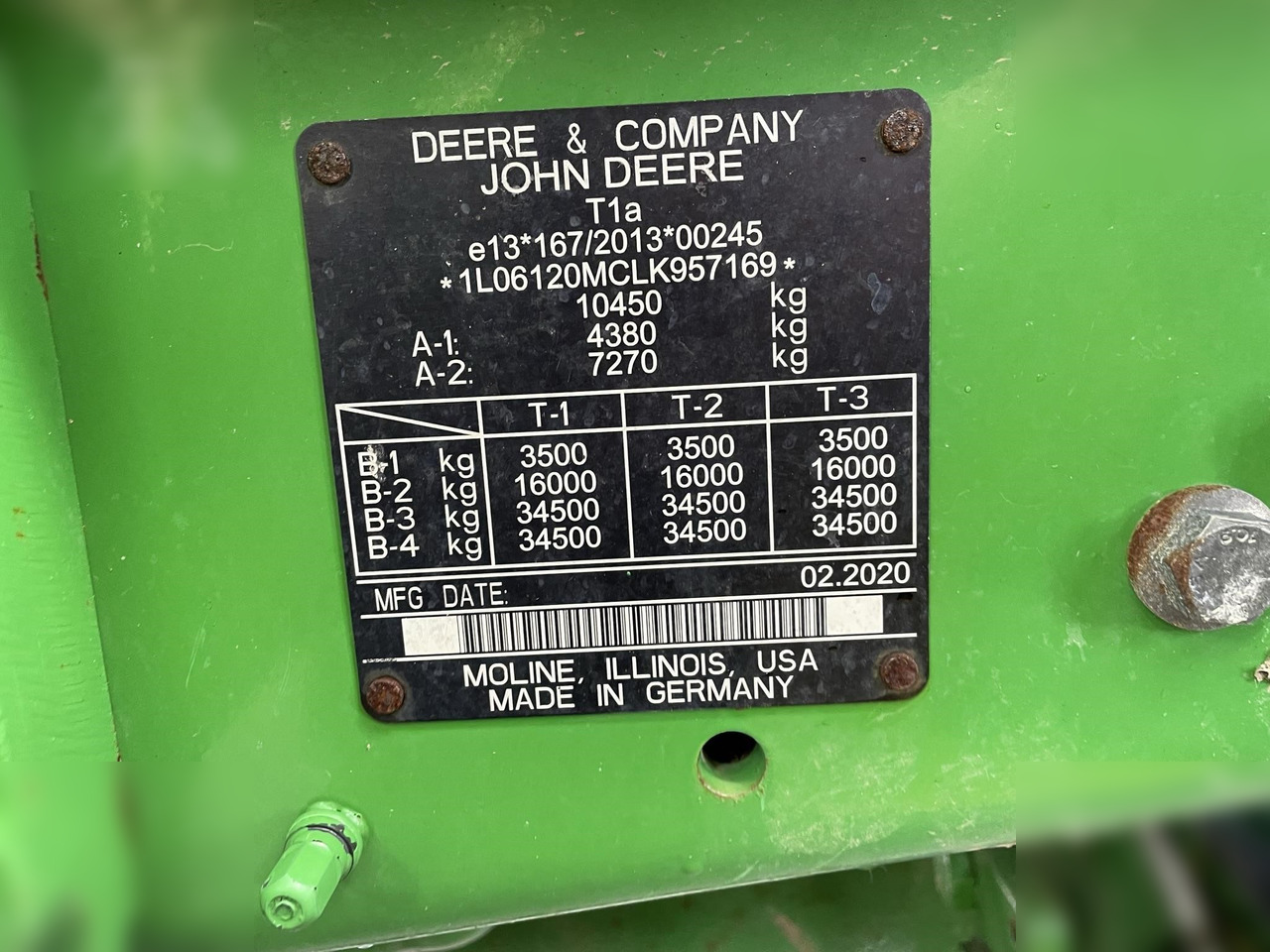 Farm tractor 2020 JOHN DEERE 6120M: picture 18